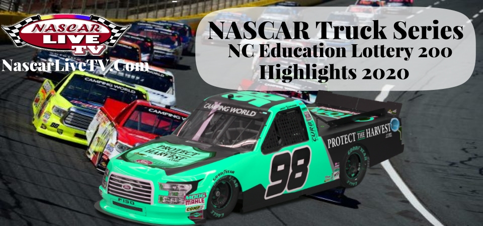 NC Education Lottery 200 NGOTS Extended Highlights 2020